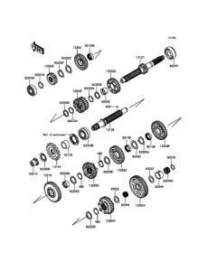 ZX1400 Трансмиссия