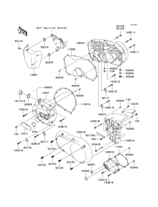 VN900 Engine cover(s)(1 / 2)
