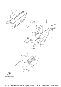 TW200E Боковые обтекатели