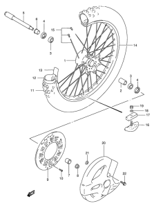 RM250 Transom + tube