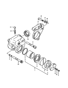 GS1000 Front caripers