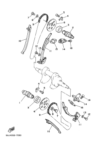 XV125S Camshaft. chain