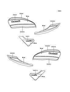 ZR400 Наклейки