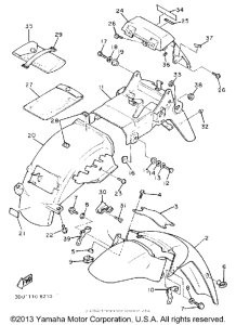 FZR1000UC Крыло