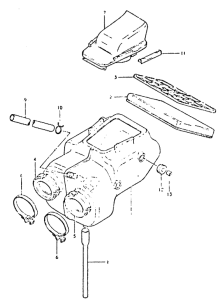 GSX400 Воздухоочиститель