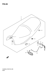 DL650 (ABS) Пружина