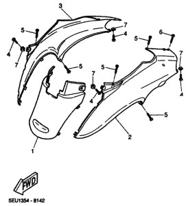 YH50 Боковая крышка