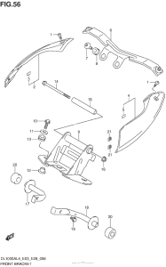 DL1000 (ABS) Front Bracket