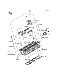 ZR1000 Головка цилиндров