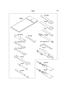 ZX1100 Owner's tools