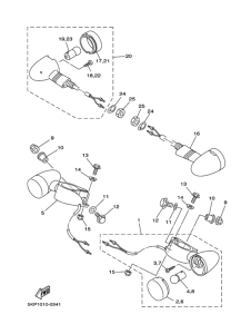 XVS400 ﾌﾗﾂｼﾔﾗｲﾄ 1