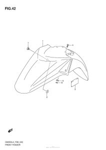 GW250 Переднее крыло