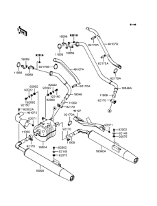 VN1500 Глушитель