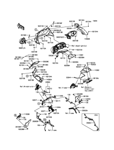 ZG1400 Обтекатель (верхний)