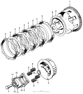 CL100 Сцепление