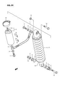 RM80 Задние амортизаторы