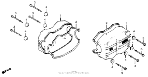GL1100I Крышка головки цилиндров