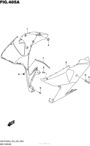 GSX-R1000 Side Cowling