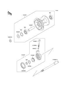  Передняя втулка
