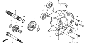 SA50S Трансмиссия