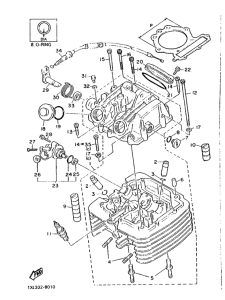 SRX600H (33.1KW) Головка цилиндров