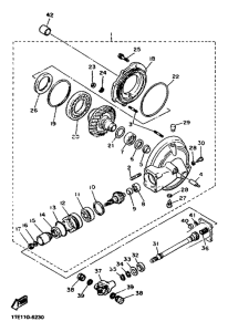 XV1100 Ведущий вал