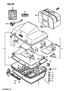 GV1400 Travel trunk gv1400gdg / gtg