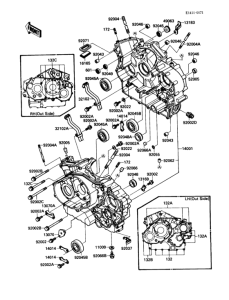 VN1500 Crankcase(1 / 2)
