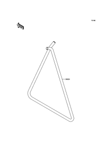 KX100 Подножка