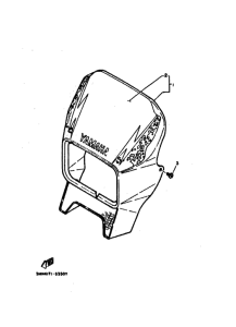 DT200R DT200RG Cowling comp