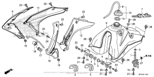  Топливный бак