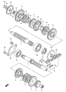 RG80 Трансмиссия