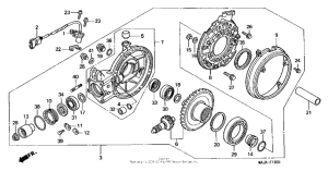 ST1100 (ABS/ TCS) Final driven gear (2)