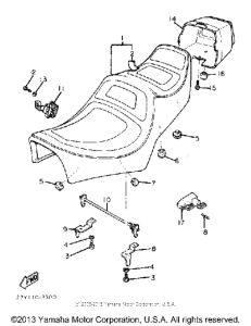 XV920K Сиденье