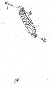 CW50RS Задняя подвеска