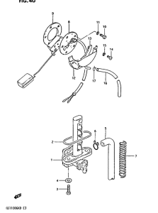 GS1100 Топливный кран