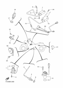 XVS1300A Электрика 1