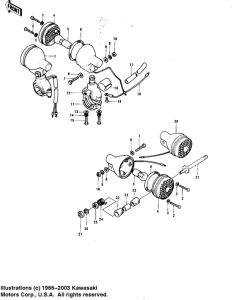 KE175 Поворотники
