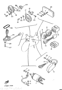 XV1000 Электрика 2