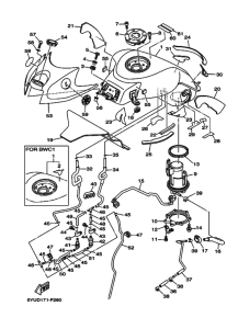 MT01 MT01W Tank fuel