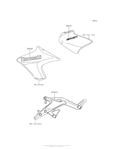 ER650 Decals (White)(Eef)