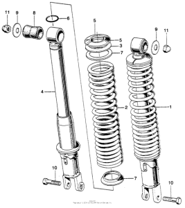 SL350 Shock absorber i