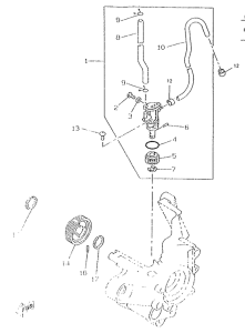 CW50RS Масляный насос