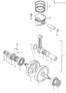 SP400 Вал коленчатый