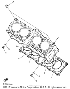 FZR600W Цилиндры