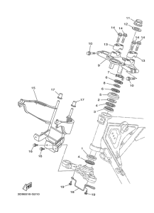 YBR125ESD Управление