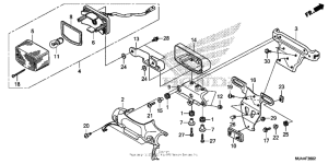 VT750RS Taillight (3)