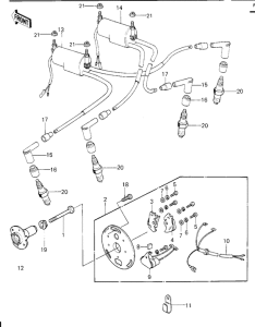 KZ1000 Зажигание