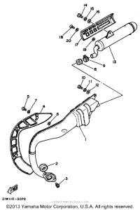 PW80K Выхлопная система