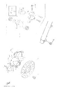 YM50 Vorderradbremssattel